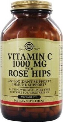 Solgar Vitamin C Rose Hips 250 Tablets (adult)