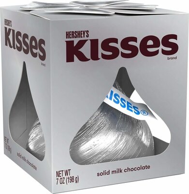 Solid Milk Chocolate Kiss