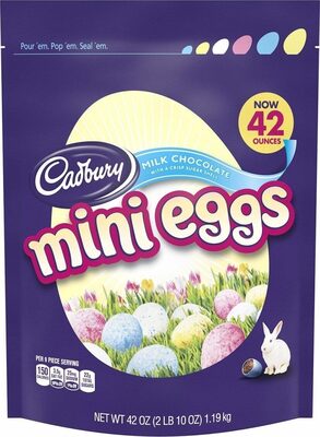 Mini eggs easter candy