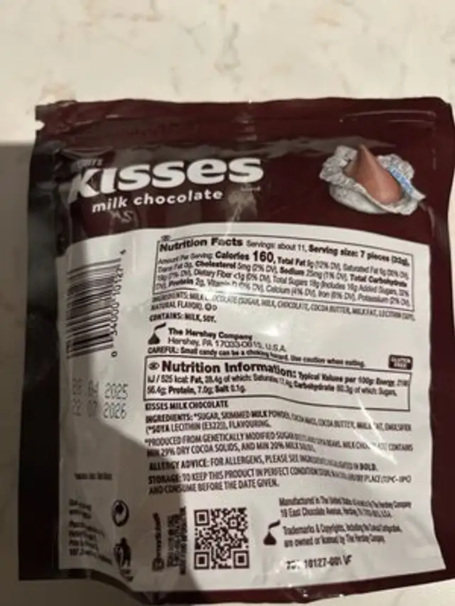 Unknown ingredients label