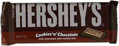 Hershey Cookie N Chocolate front packaging