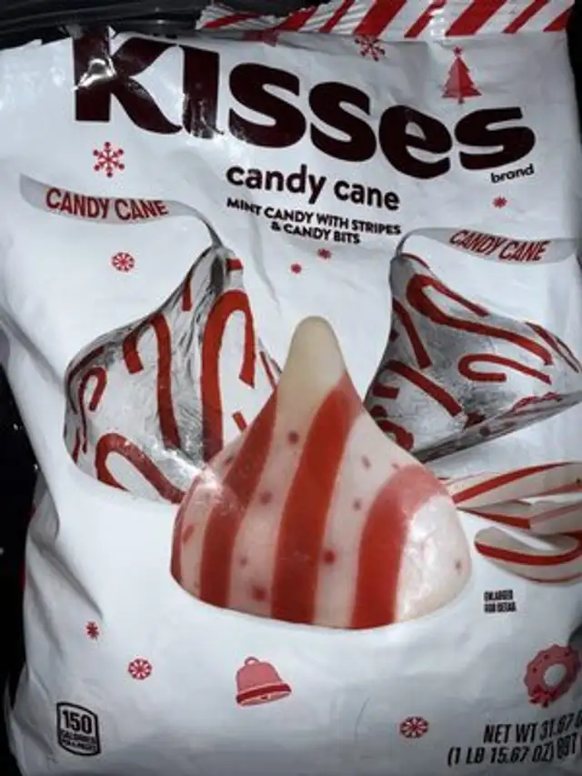 Kisses Candy Cane