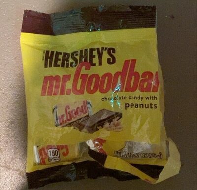 Hershey’s mr. Goodbar front packaging