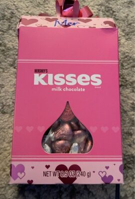 Hershey kisses front packaging