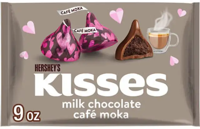 Hershey's Kisses Cafe Moka Valentine's Day Candy