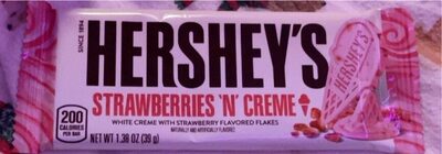 Hershey‘s strawberries n cream front packaging