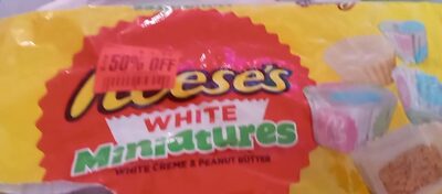 Reese's white minitures