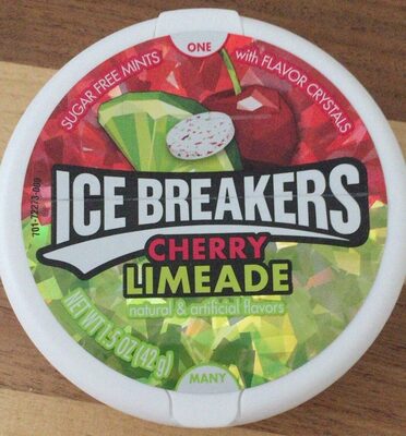 Ice Breakers Cherry Limeade front packaging