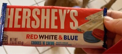 cookies n creme red white and blue
