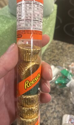 Miniature candy cane cups