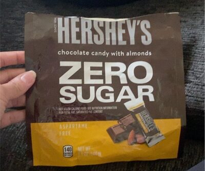 Chocolate candy with almands zero sugar imp