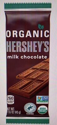 Hersheys Organic Milk Chocolate