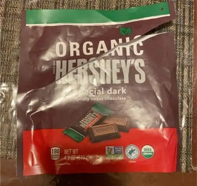 Organic hersheys special fark mildly sweet chocolate