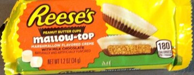 Peanut butter cups mallow-top front packaging