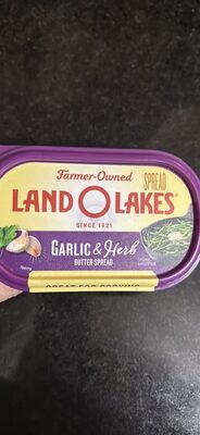 Garlic & Herb Butter Spread front packaging