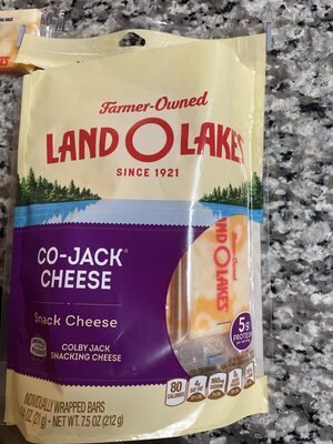 Colby jack natural cheese, co-jack