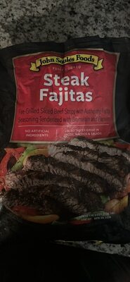 Steak Fajitas front packaging