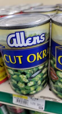 Cut Okra front packaging