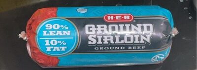 Ground sirloin front packaging