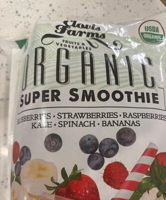 Organic super smoothie