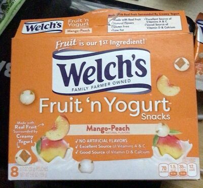 Fruit ‘n yogurt snacks