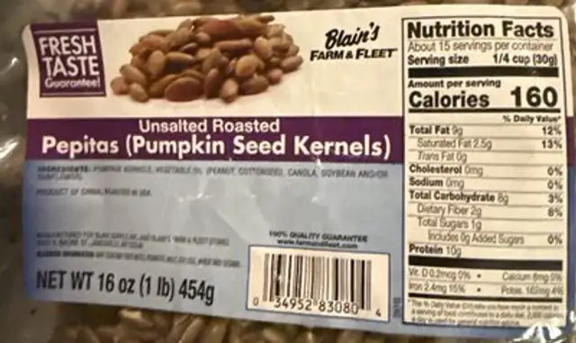 Pumpkin Seed Kernels
