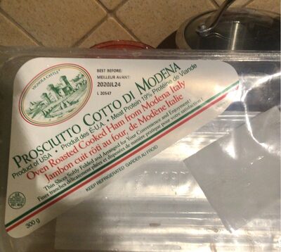 Proscuitto cotto di modena