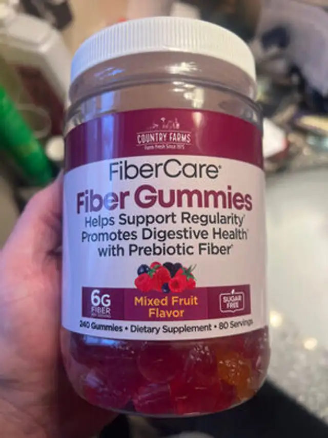 Fiber gummies