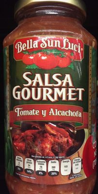 Salsa Gourmet Tomate Y Alcachofa front packaging