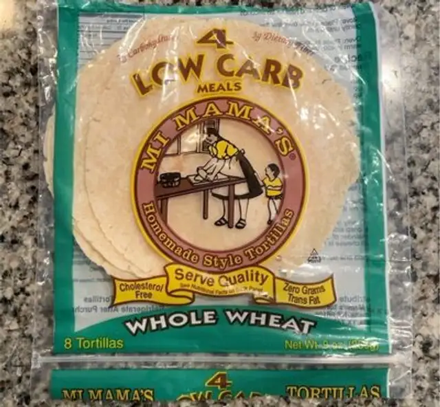 Low Carb Whole Wheat Tortillas