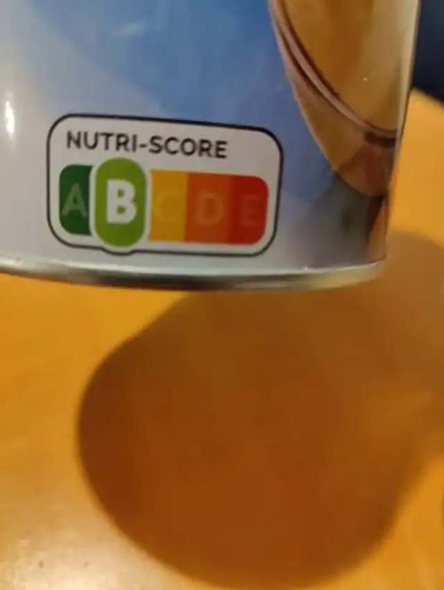 Unknown nutrition facts table