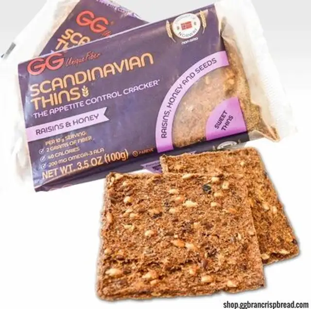 Gg bran scandinavian unique fiber sweet thins