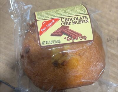 BA Chocolate Chip Muffin front packaging