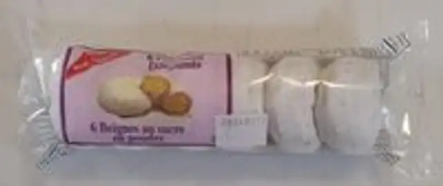 6 Powdered Doughnuts