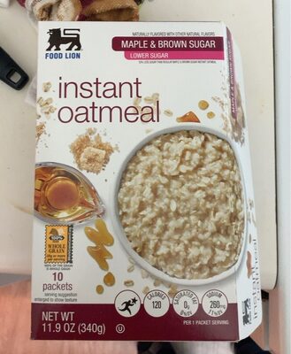 Instant oatmeal