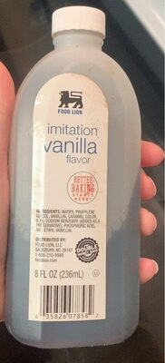 imitation vanilla flavor