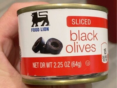 Sliced Ripe Olives front packaging