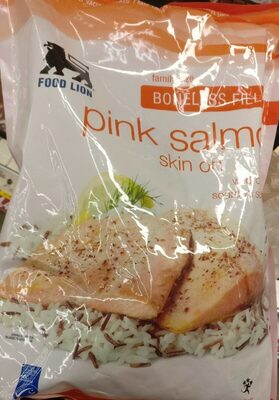 Pink salmon front packaging