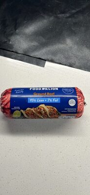 93% Lean- 7% Fat Ground Beef
