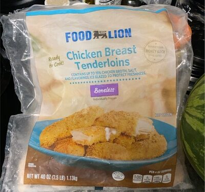 Chicken Breast Tenderloins front packaging