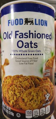 Old Fashioned Oats front packaging