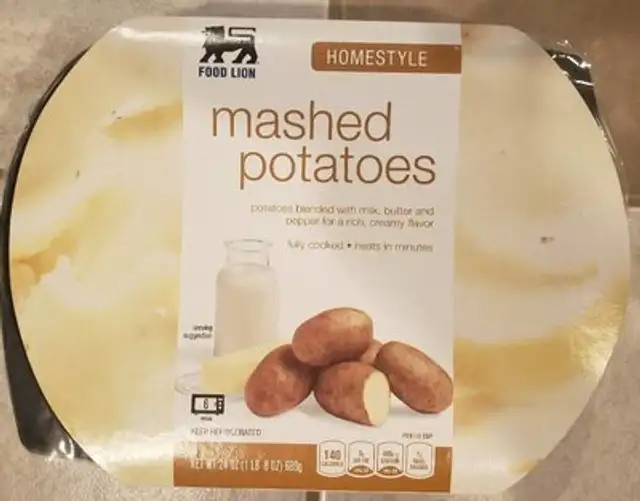 Food Lion Mashed Potatoes