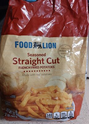 Seasoned Straight Cut French Fried Potatoes