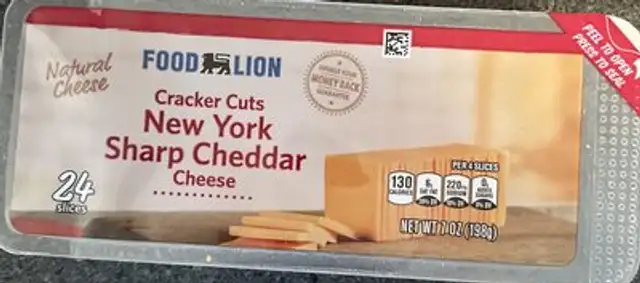 Cracker Cuts New York Sharp Cheddar Cheese