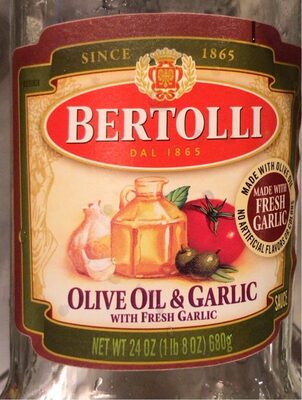 Olive oil & garlic tomato sauce