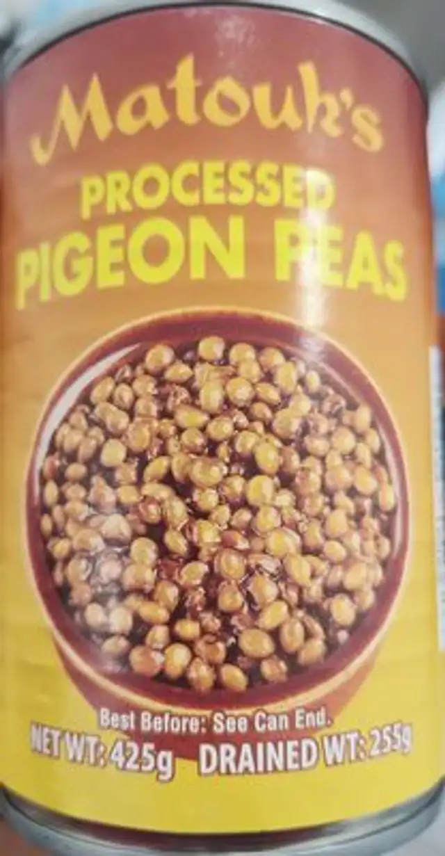 Processed Pigeon Peas