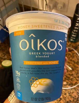 Oikos front packaging