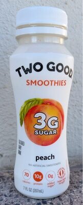 Two Good Smoothie Drinks - Peach