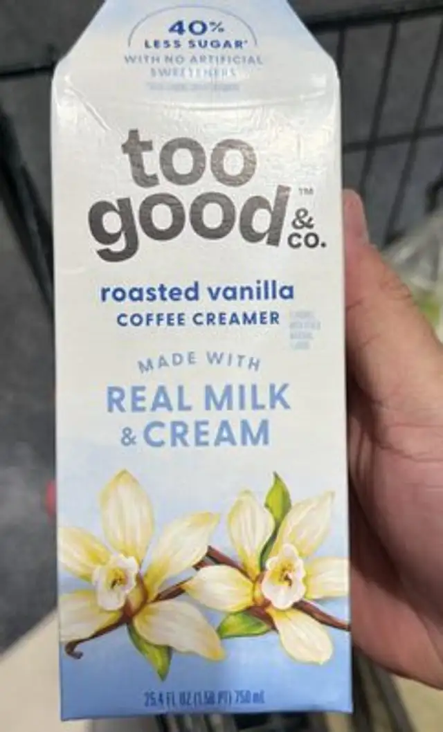 Real Milk & Cream roasted vanilla