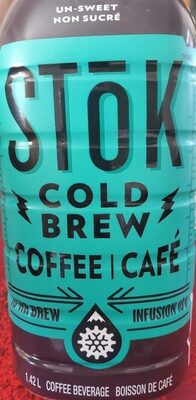 Cold Brew coffee black unsweetened